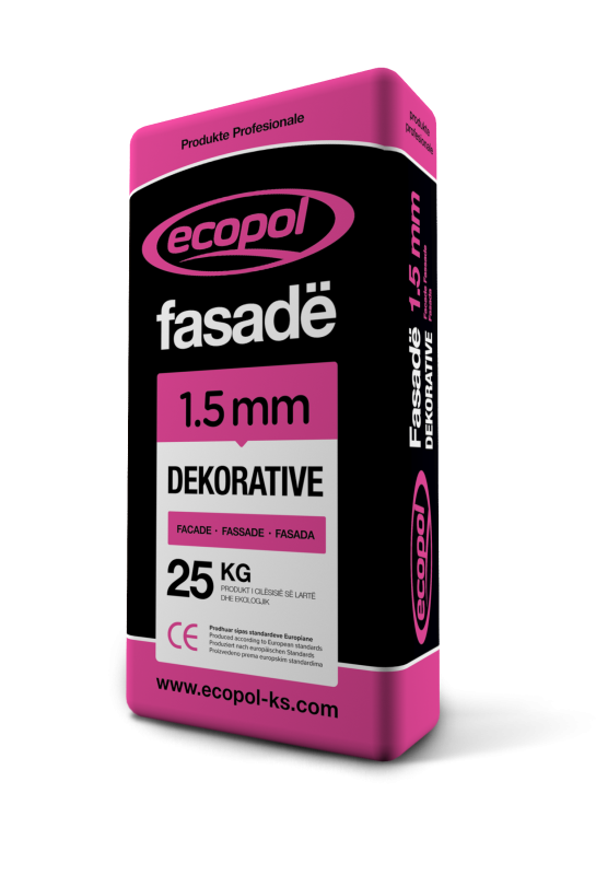Fasadë 1.5 mm dekorative