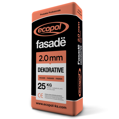 Fasadë 2.0 mm dekorative