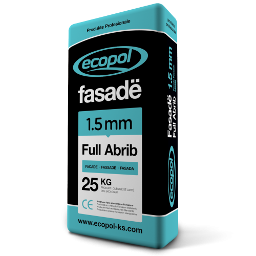 Fasadë 1.5 mm full abrib
